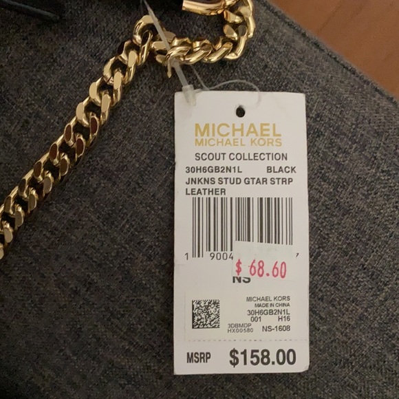 Michael Kors Studded Handbag Guitar Strap - Picture 13 of 13